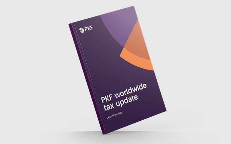 PKF Worldwide Tax Update cover